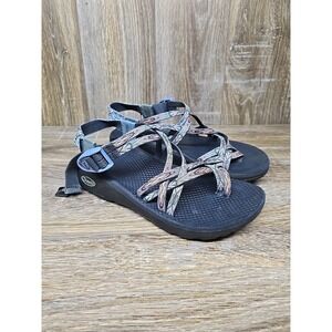 Chaco Women's 9 Z‎ / Cloud X2 Strappy Sandals Multicolor Geometric Outdoor Shoes